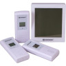 Метеостанция BRESSER Temeo Hygro Quadro, белая 73258